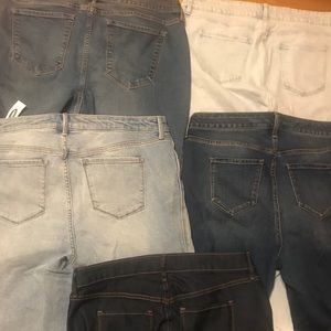 Woman’s size 16 blue jeans. All NWT